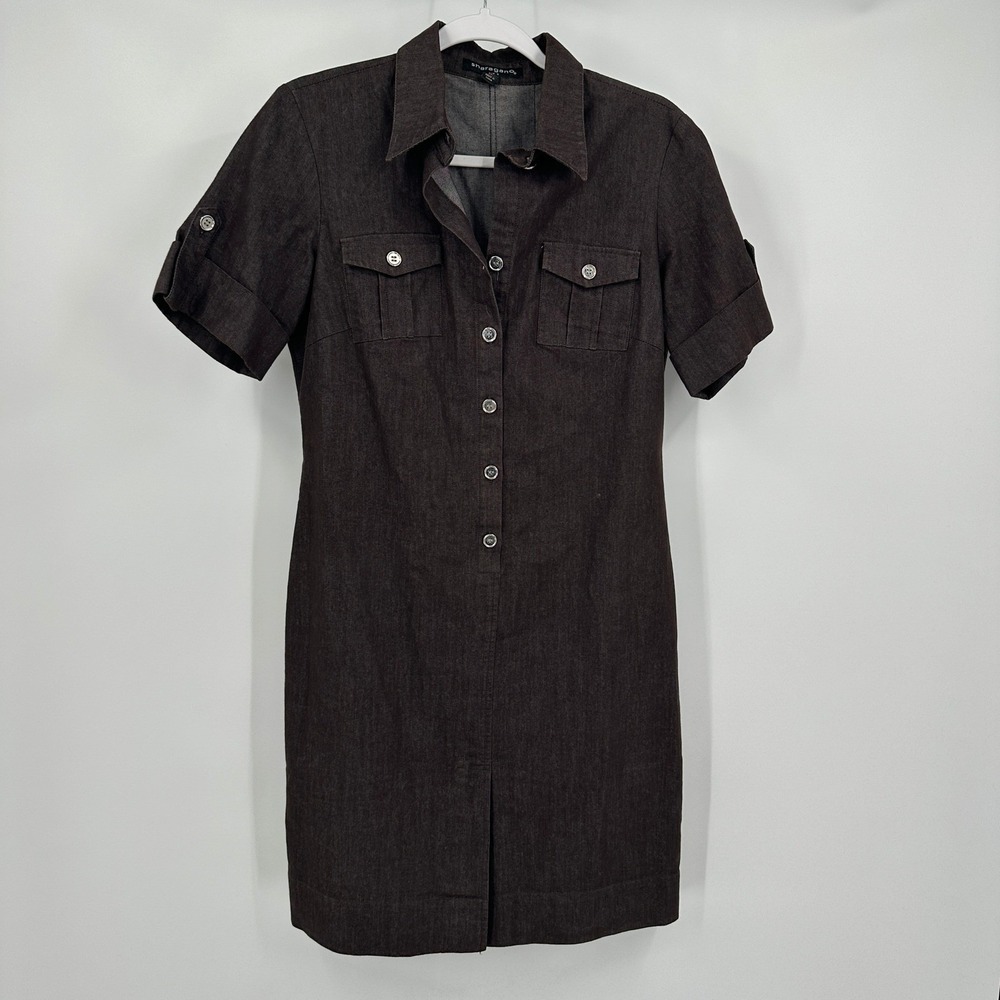Sharagano Womens Safari Minimalist Size 6 Utility Professional Modest Academia